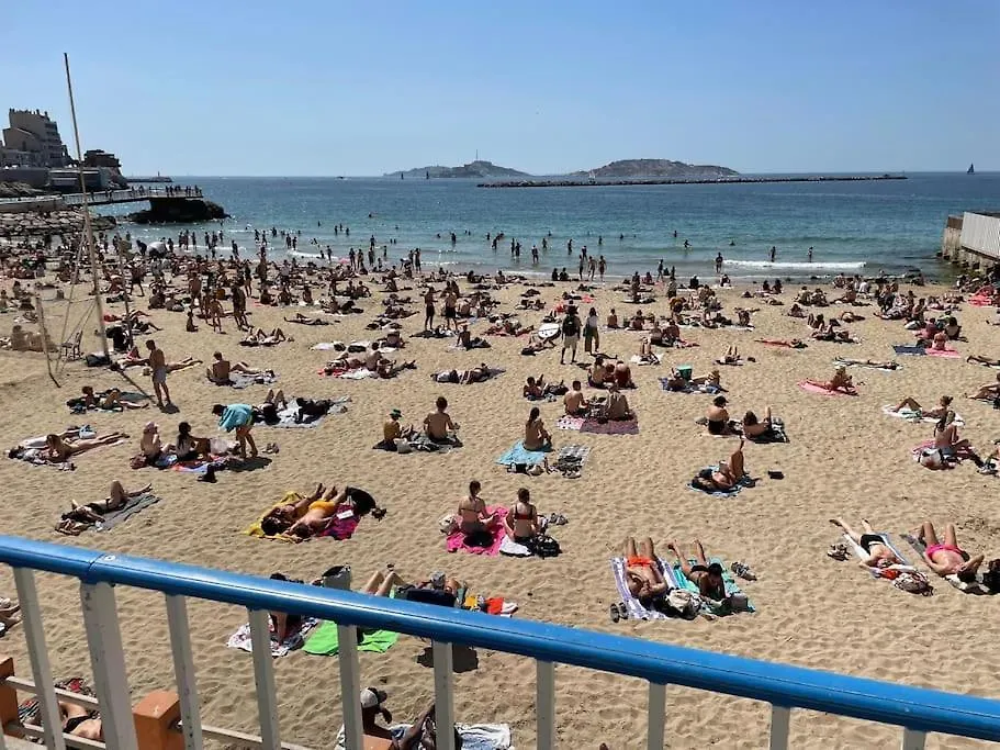 Dream Ocean View With Balcony Close To Beach Marseille