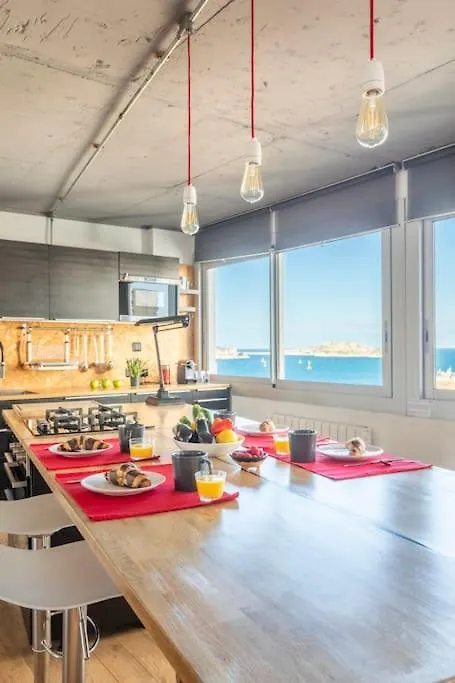 Lejlighed Dream Ocean View With Balcony Close To Beach Marseille
