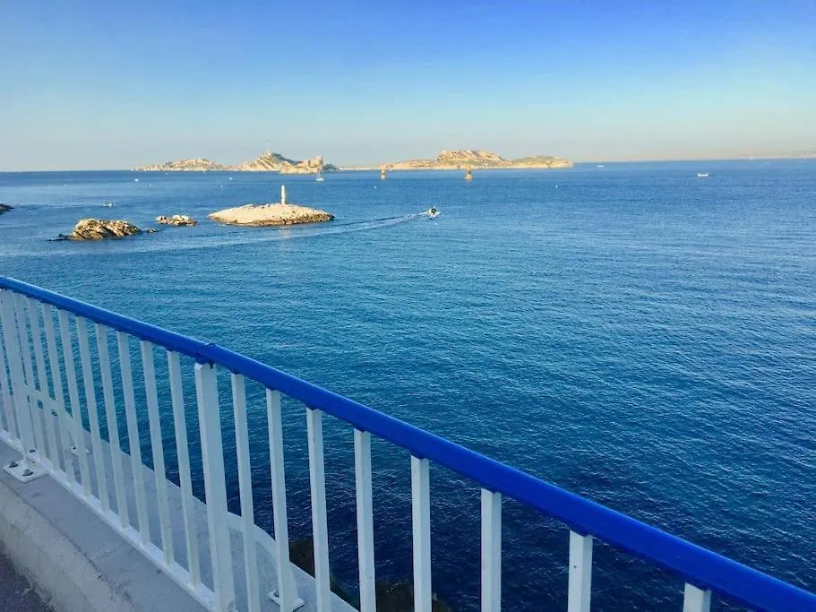 Apartmán Dream Ocean View With Balcony Close To Beach Marseille