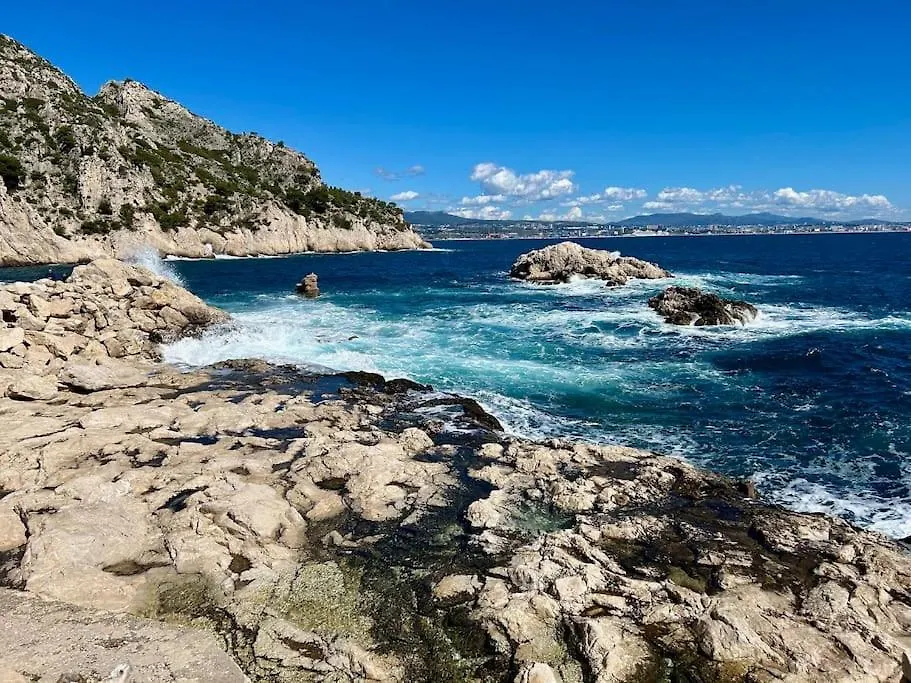 Dream Ocean View With Balcony Close To Beach Marseille Francie