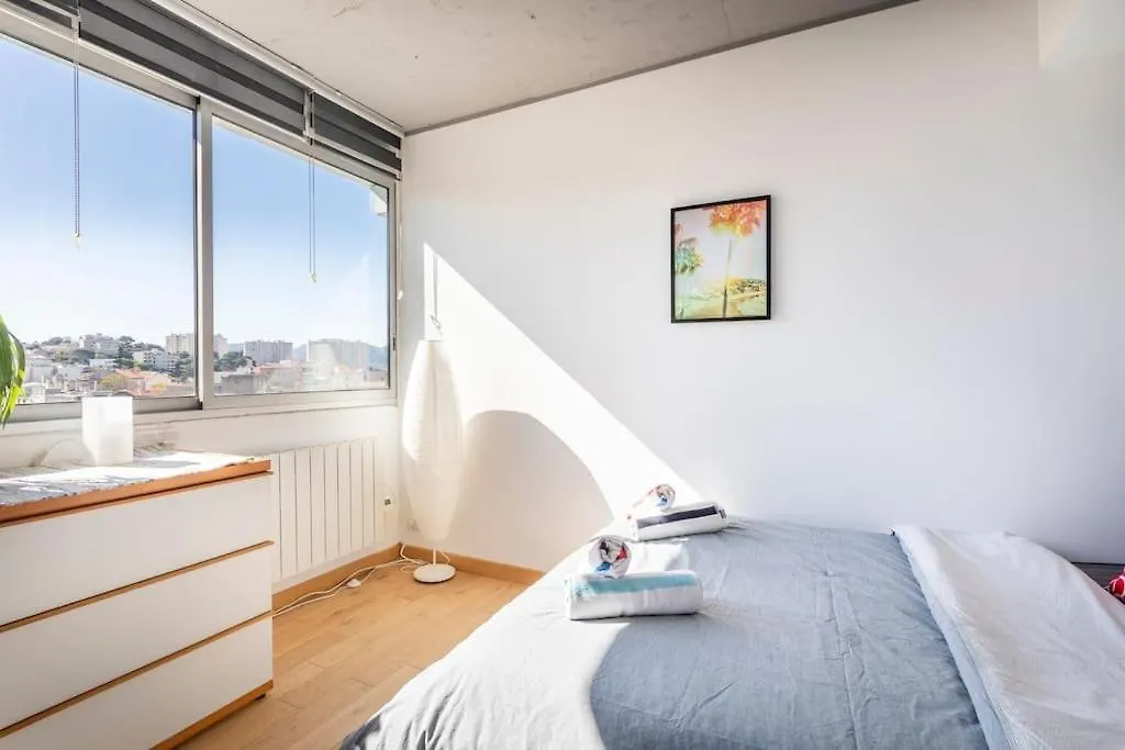 Apartmán Dream Ocean View With Balcony Close To Beach Marseille