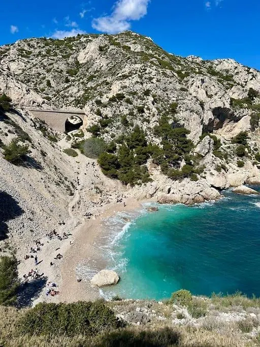 Dream Ocean View With Balcony Close To Beach Marseille 0*,  Francie