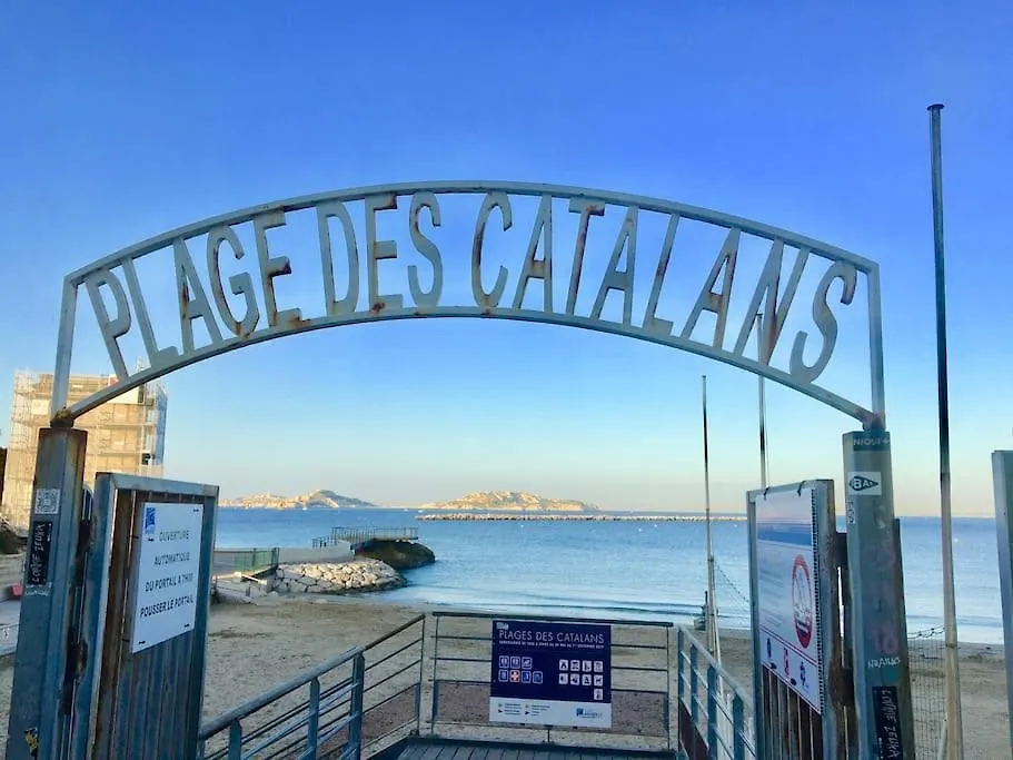 Dream Ocean View With Balcony Close To Beach Marseille Apartmán