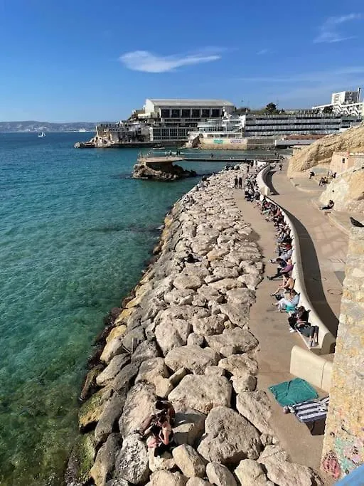 Apartmán Dream Ocean View With Balcony Close To Beach Marseille Francie